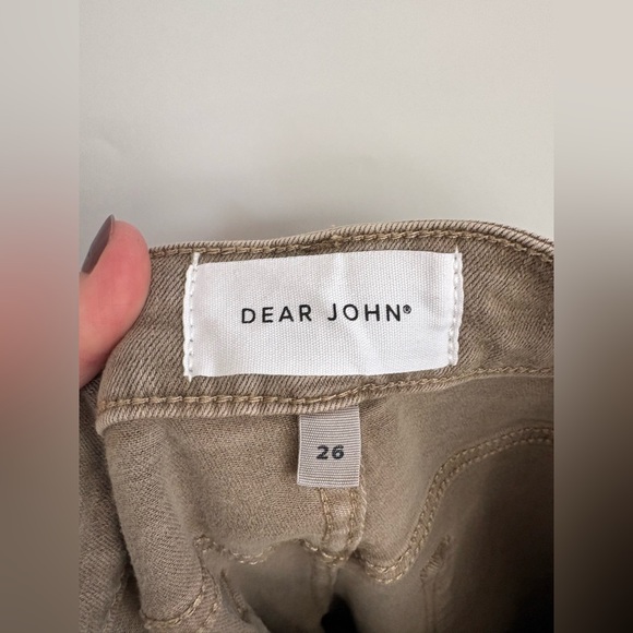 NWT Dear John Micah Wide Leg Jeans in Shell Wash - Picture 3 of 5